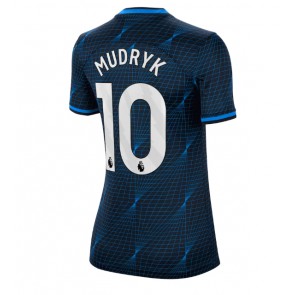 Maillot de foot Chelsea Mykhailo Mudryk #10 Extérieur Femmes 2023-24 Manches Courte